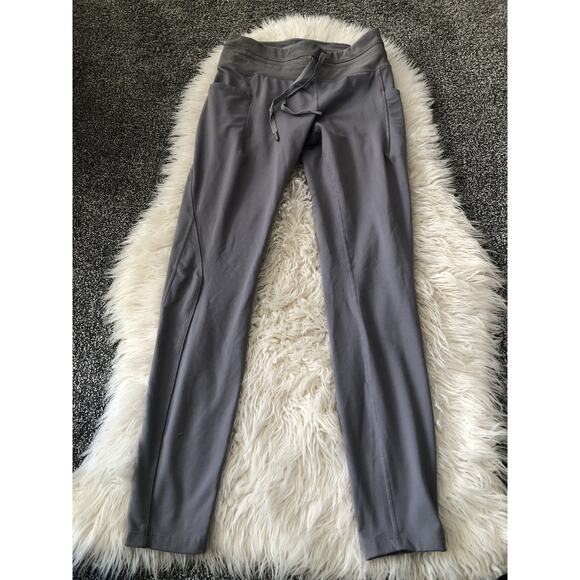 Baleaf Women’s small Stretch Waist Jogger Pants Grey H1 - Picture 2 of 7